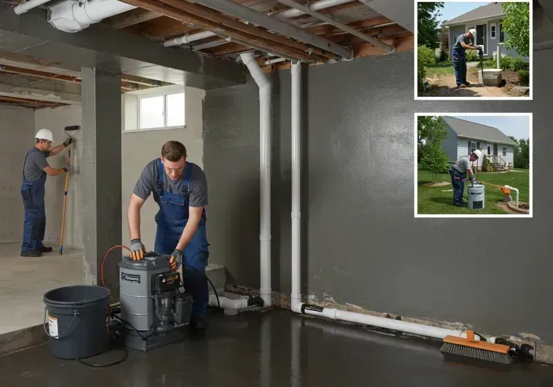 Basement Waterproofing and Flood Prevention process in Big Sandy, TX